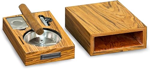 Bey-Berk CeniceroCortadorPunzón Color Madera de Olivo