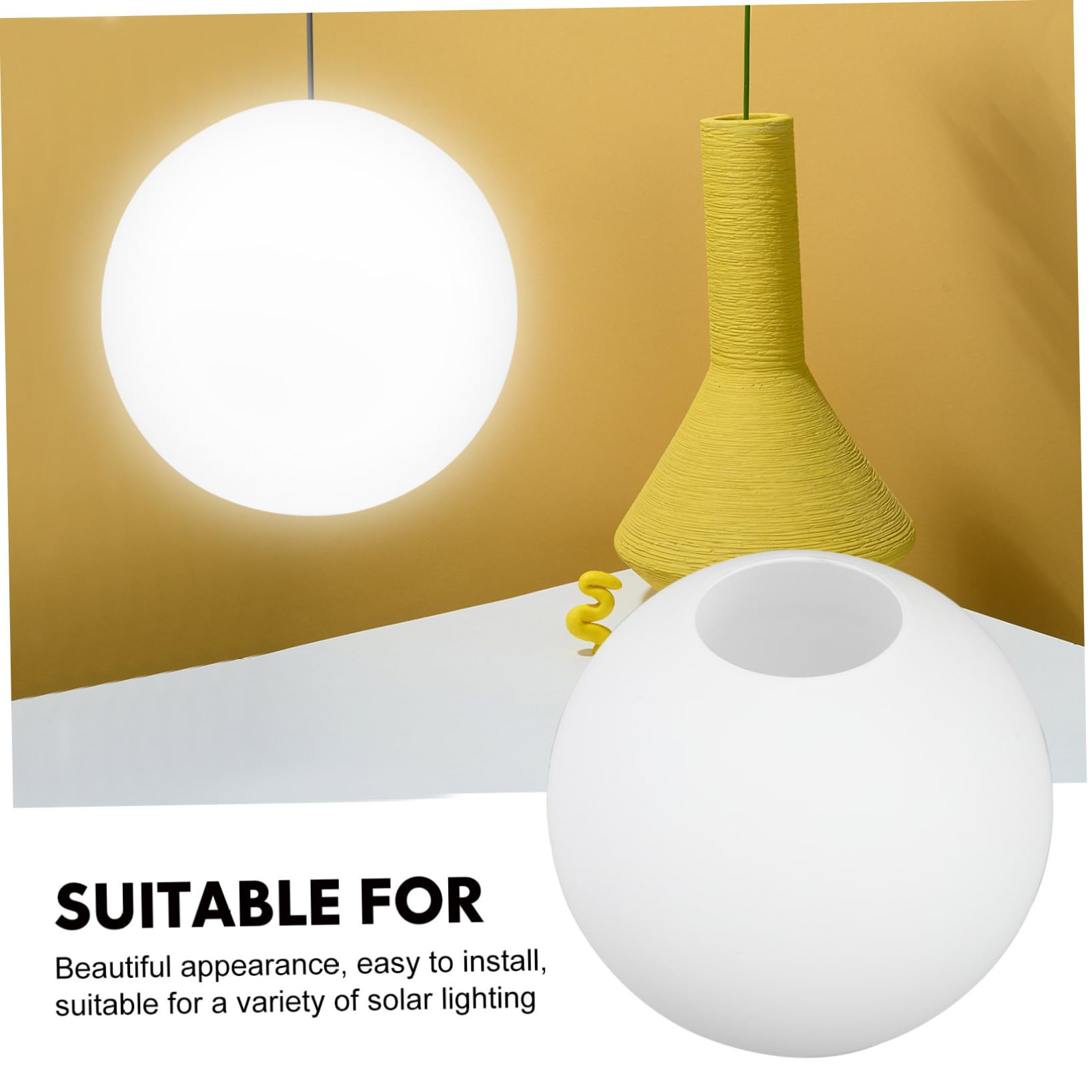 Lampione In Globo 15 Cm Rotondo Globi Di Luce Lampadario Di Ricambio Paralume Copre Lampada Della Sfera Ombra Globi Di Luce Esterna Lampada Accessorio