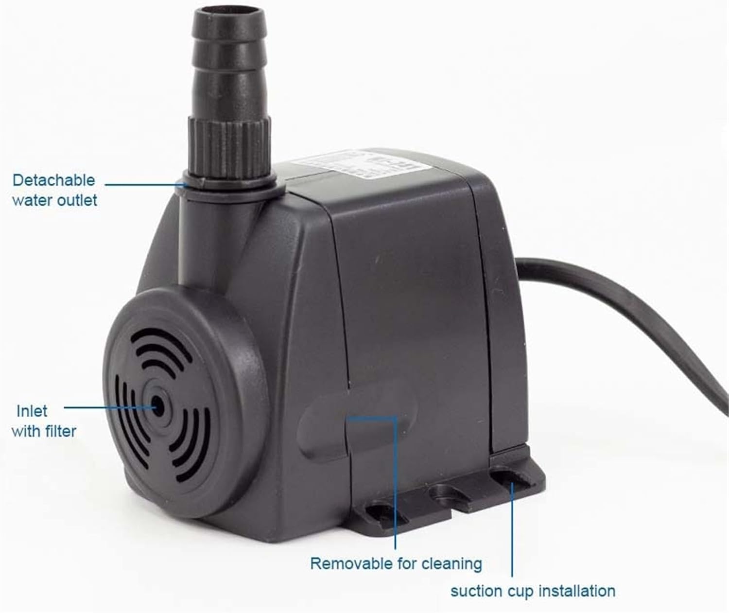 Ice Maker Spare Parts Water Pump HJ-741 AC220-240V 8W Submersible Pump For Ice Machine