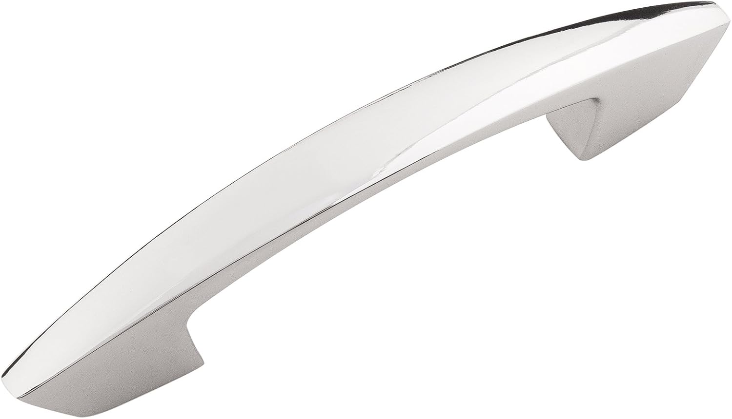 Hickory Hardware HH74561-14 Velocity Collection Pull, 3 Inch and 3-3/4 Inch (96mm) Center, Polished Nickel