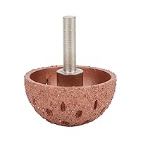 Vista 4 de 2 ruedas de pulido de tungsteno, tipo tazón, cabeza de molienda de acero de tungsteno para reparación de neumáticos, almohadilla de molienda