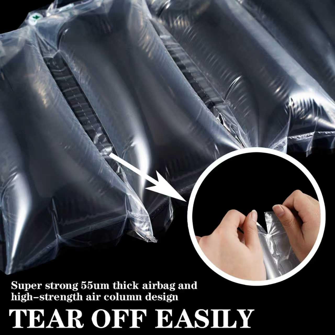 800 Count Packing Air Pillows for Shipping Supplies Box Filler Alternative to Packing Peanuts for Size 3.54" x 7.87"，Suitable for small transport companies