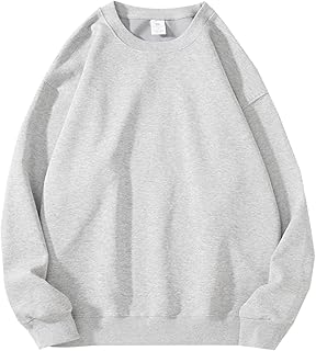 [Blostirno] トレーナー レディース 大きいサイズ スウェットシャツ レディース 長袖 スポーツウェア クルーネック 無地 春秋冬