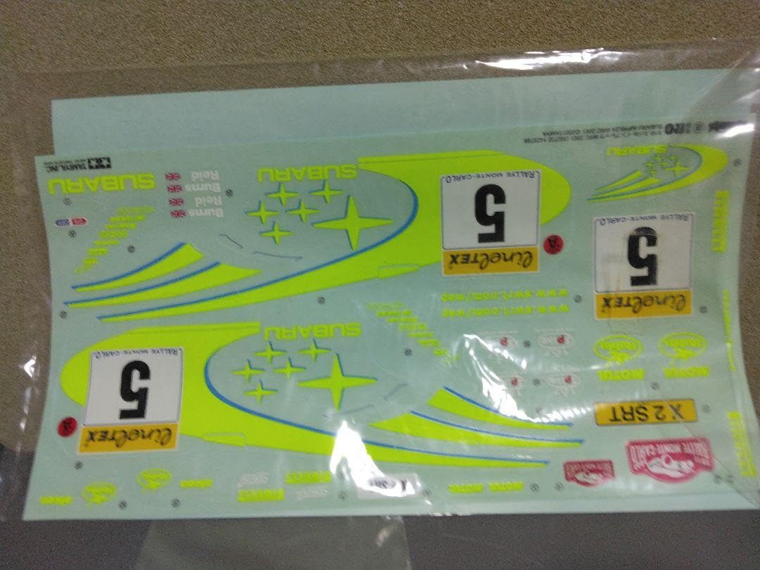 タミヤ　1/10ラジコンボディ　インプレッサ WRC 2001 レア 1/10 スバル インプレッサWRC 2001 ボディ（200mm）【7458