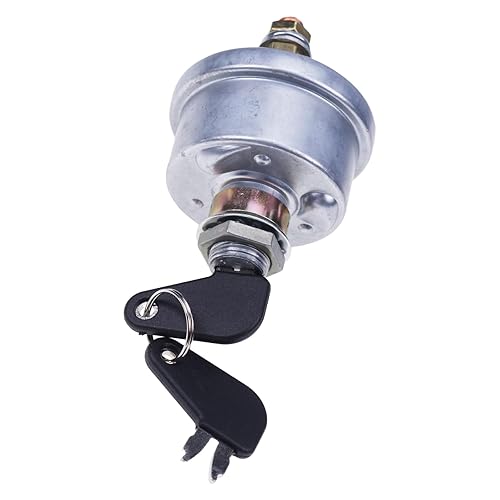 Miniatura 8 de zt truck parts Master - Interruptor de encendido de desconexión con 2 llaves 7N0718 7N-0718 7H290 para retroexcavadora Caterpillar CAT 414E 416E