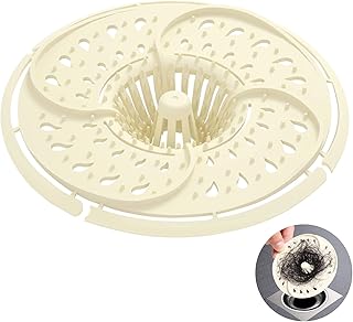 12 Pack, Disposable Shower Drain Hair Catcher/Stopper/Strainer/Snare/Trap, Clog Prevention, Bathtub Drain Protector for Bathtub & Bathroom, No Need to Clean (Patent Pending Product)