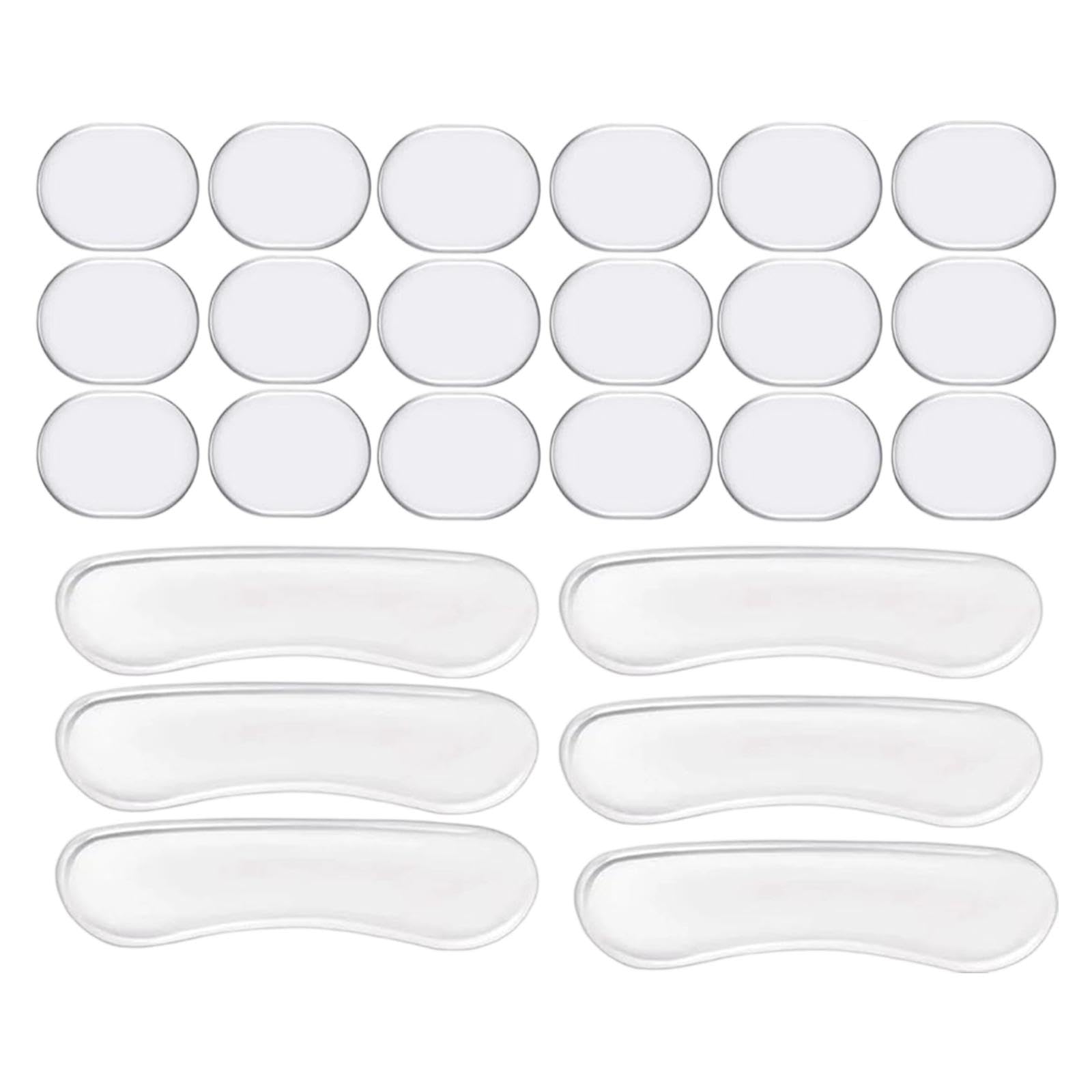 Qraatosi 24 Stück Drum Mute Pads Schlagzeug Dämpfer Zubehör Geräuscharm Vibrationsmindernd Einfach Anzubringen für Musiker Übungsraum Zuhause