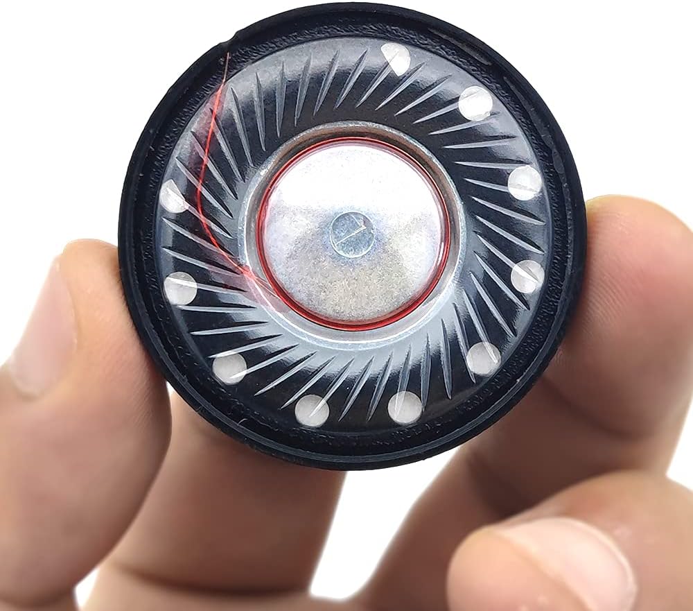 40mm Speaker Driver, 2 Pcs Headphone Speaker Units 32ohm Replacement for Bose QC45 QC35 QC25 QC15 QC2 QC3 AE2 OE2, Beats Solo Studio 2 3, Razer Kraken 7.1, AKG Y500, Steelseries Arctis 3, etc