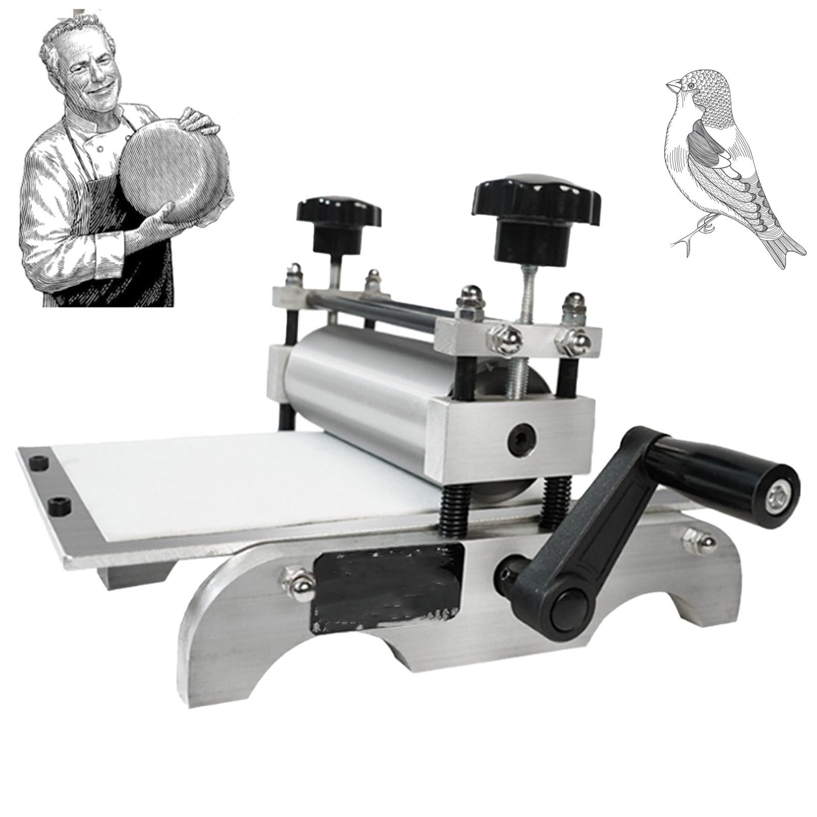 Machine à graver manuelle et presse à imprimer pour installer votre atelier créatif maison