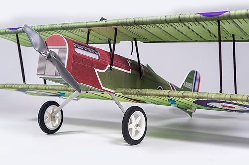 Miniatura 3 de VilogaRC E33 S.E.5A 31.496 in Envergadura PP Espuma RC Avión Ala Fija Biplano Warbird KITKIT+Power Combo - KIT (KIT+Motor+ESC+Servos)