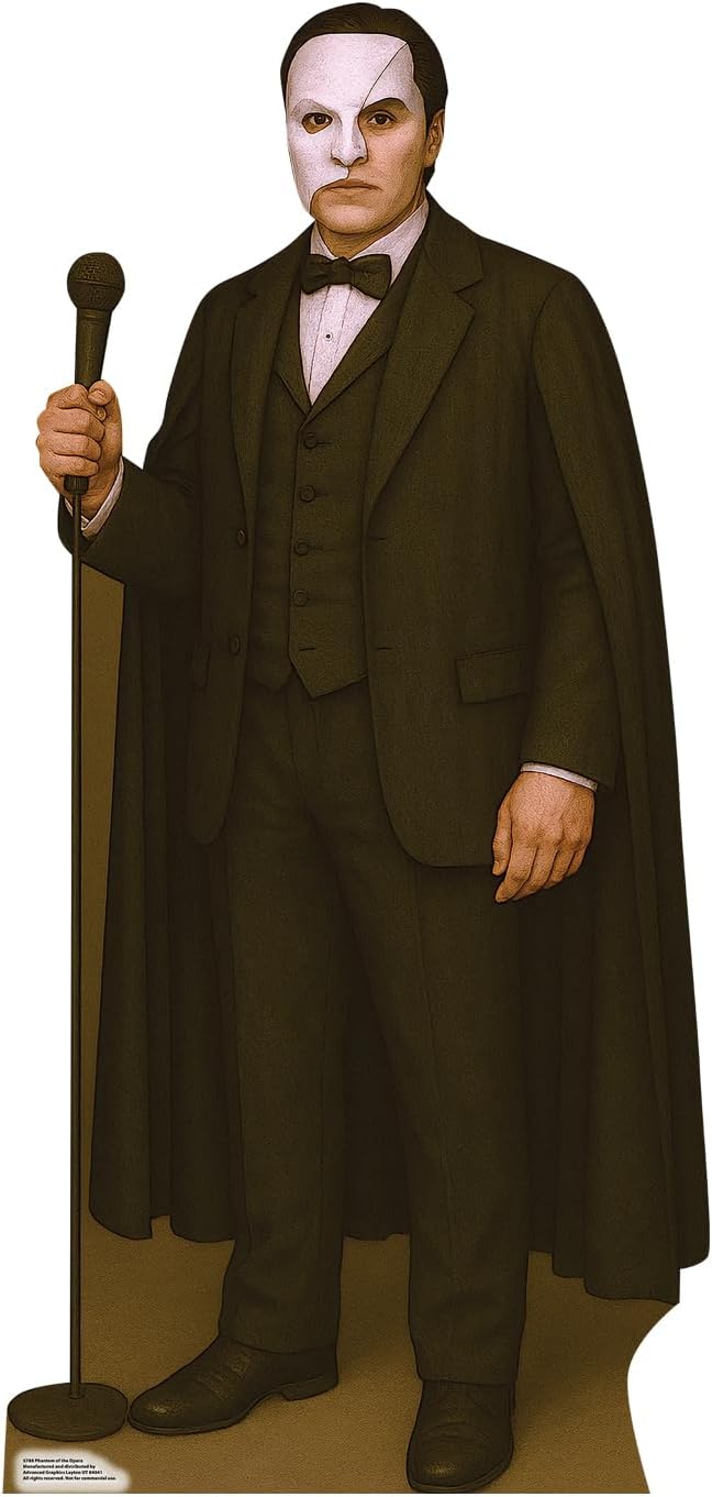 Cardboard People Phantom of the Opera Life Size Cardboard Cutout Standup