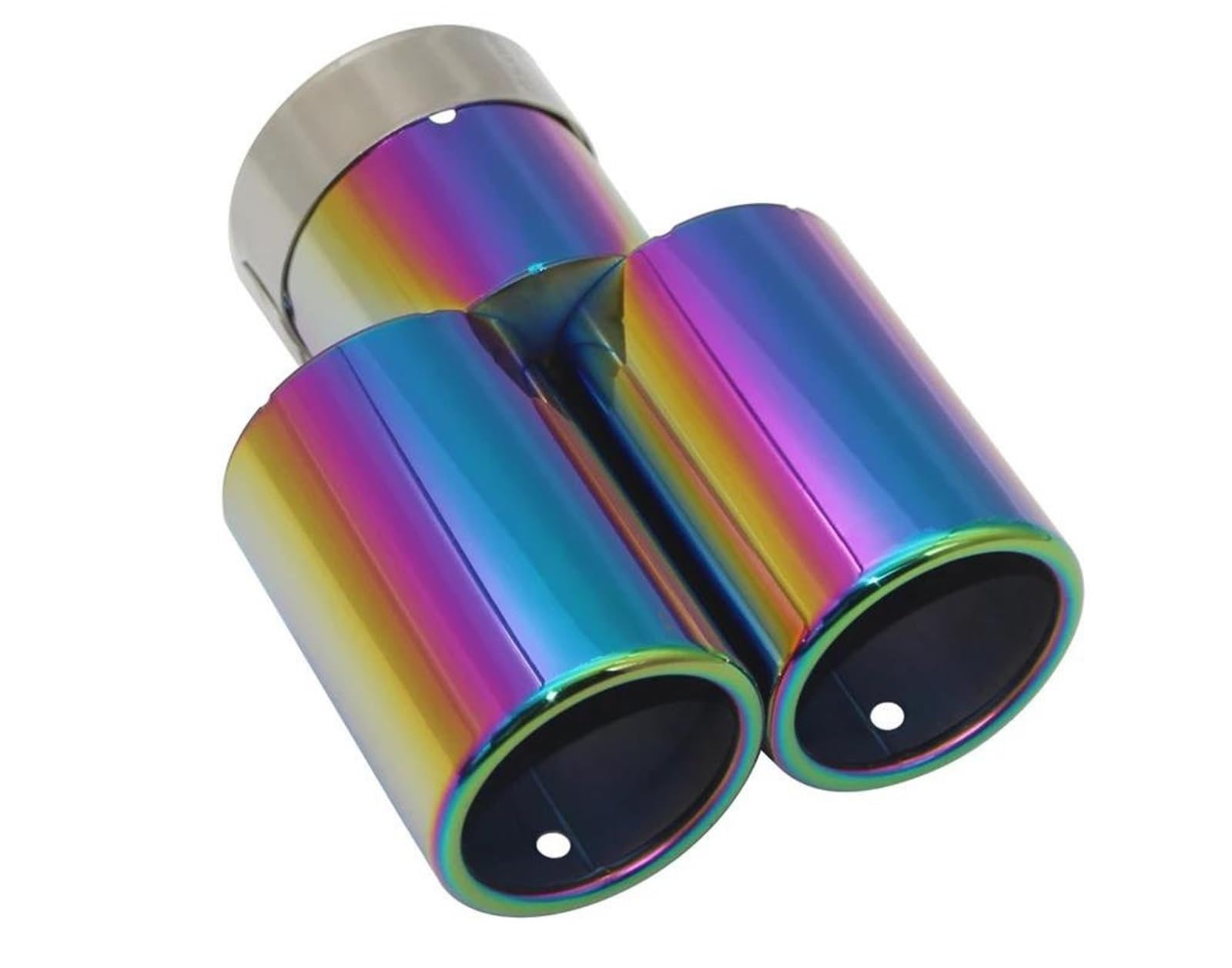 Queue d'échappement en acier inoxydable au fini miroir durable - 5