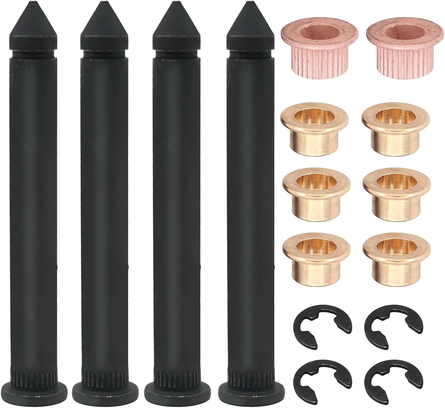 MDEOOSKY 16pcs Auto Metal Direct Door Hinge Pin & Bushing Repair Kit Replacement for Chevrolet Camaro 1968-69 Nova 1968-1979 Replacement for Pontiac Firebird 1968-1969, A00031