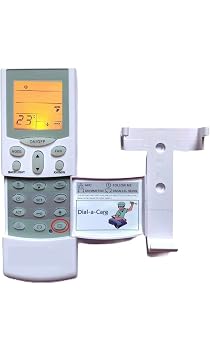 AC Remote Compatible with Hitachi AC, Logicool Series 1 and 2 Ton Split and Window Air Conditioner, Model AC-59 Hitachi AC Remote