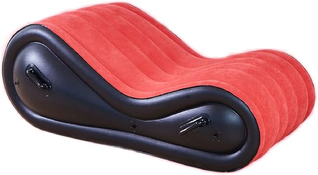 Inflatable Sofa, Single Inflatable Portable Lazy Sofa Chair, Suitable for Outdoor Camping, Camping, Family