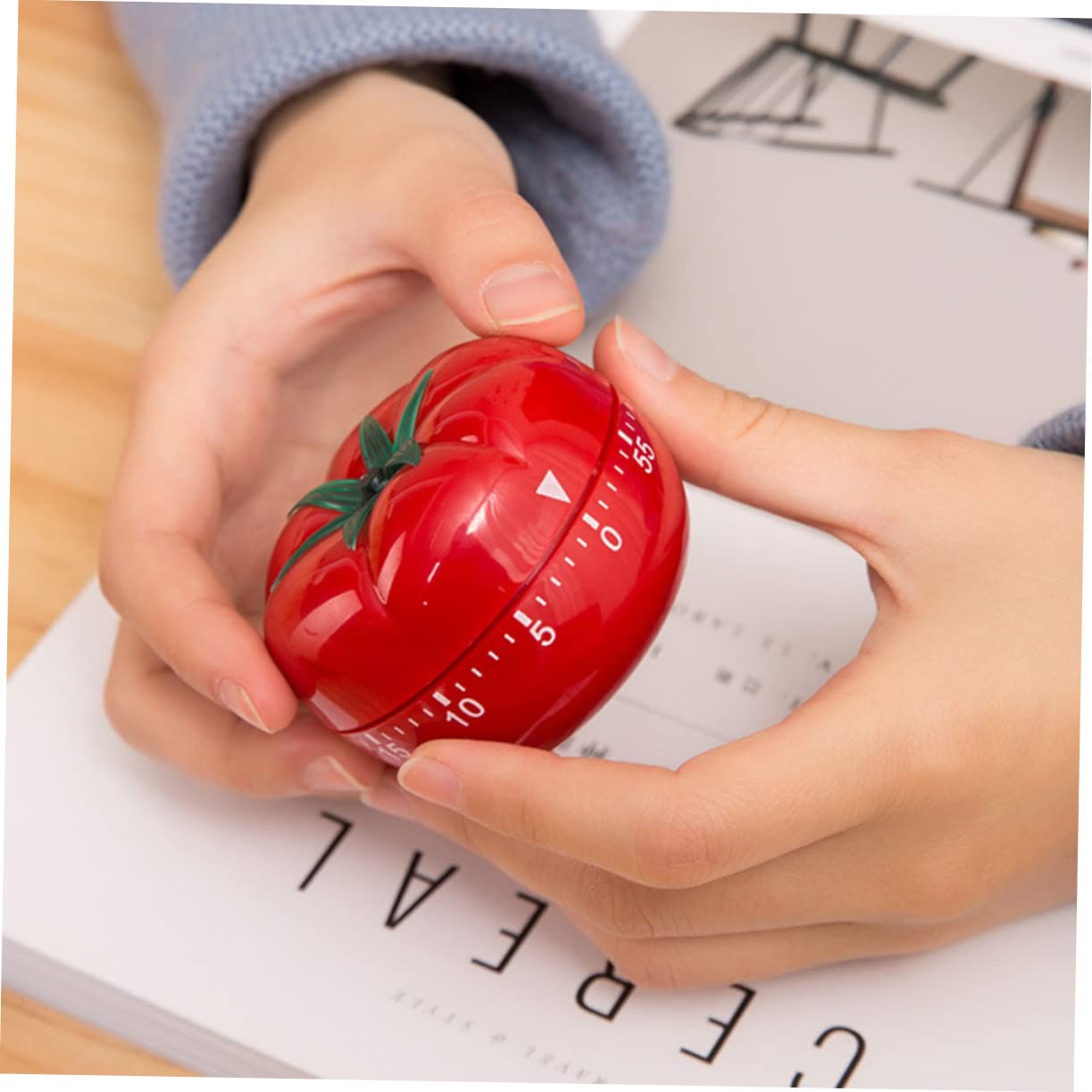Küchen Timer Mechanisch 2 Stück Timer Für Küche Kochtimer Mit Countdown-Funktion Charmantes Design Für Küchen-und Heimdeko