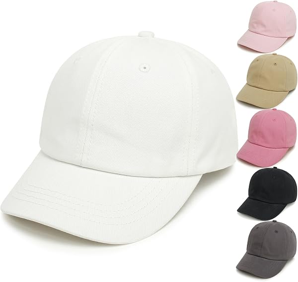 Cappello da Baseball per Bambini in Cotone Cappellini per Bambino Ragazzi Ragazze Berretti da Sole per Neonati - 1