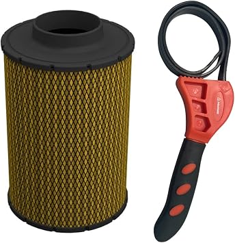 Caterpillar 262-5194 Engine Air Filter w/IHD Strap Wrench Bundle 1