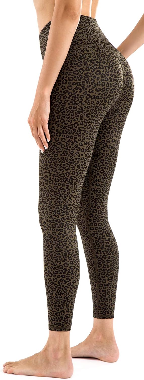 OVRUNS High Waisted Printed Yoga Pants Workout Leggings for Women with Hidden Pockets : Clothing, Shoes & Jewelry