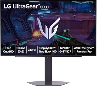 Monitor LG OLED UltraGear™ 27GX704A-B 27", 240Hz, QuadHD 2K, 0.03ms (GtG), NVIDIA G-SYNC, AMD FreeSync Premium Pro, Vesa AdaptiveSync, HDR True Black 400