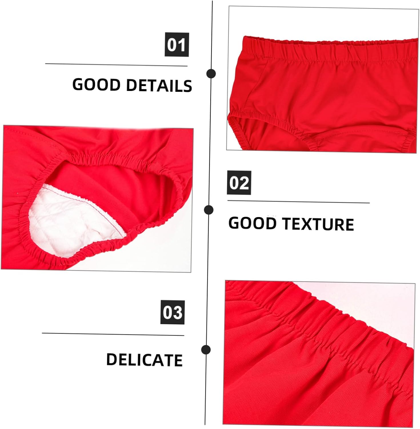 40cc Portable Breathable Adult Diaper for Incontinence Wear-Resistant Underwear for Elderly and Bedridden Patients Easy to Wear and Clean Suitable for Long-Distance Travel Red