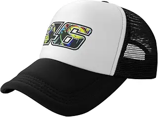 メッシュキャップ バレンティーノ ロッシ VR46 メンズ レディース 帽子 キャップ 野球帽 スポーツ帽子 日焼け防止 カジュアル 紫外線対策 通気性 人気 調節可能 登山 釣り ゴルフ テニス 通勤 通学 旅行 春 夏 秋