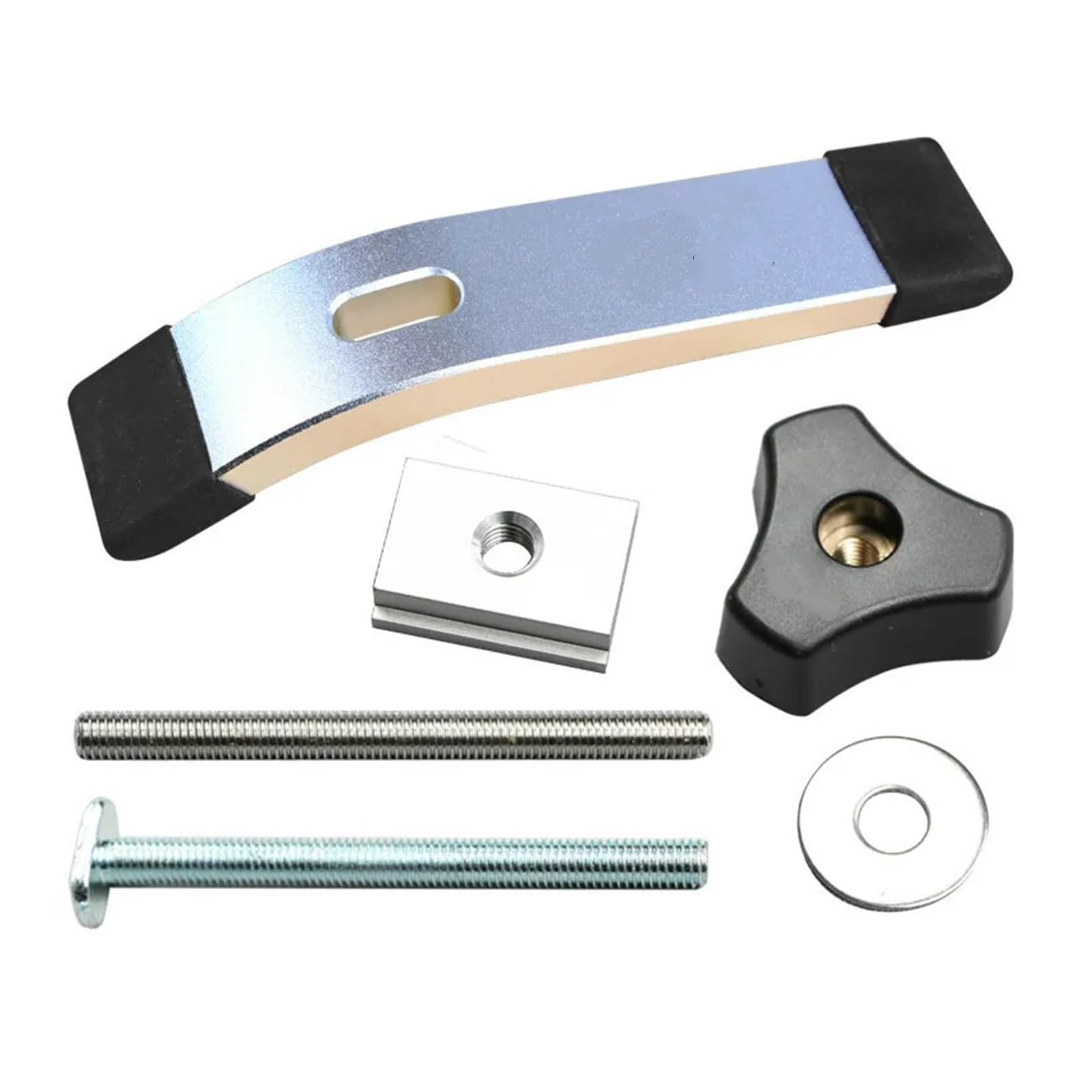 Riel de inglete de ranura T Guía de ingletes con ranura en T de aluminio for carpintería, accesorio for mesa de fresadora, sierras de cinta, herramienta de bricolaje, longitud 300/400/500/600/800 mm(C