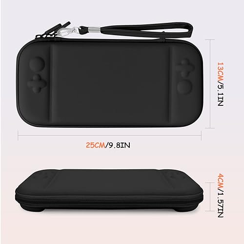 Miniatura 2 de Simfree Nintendo Switch portable case,Black nintendo switch case compatible with Nintendo SwitchSwitch OLED,fortnite switch bag,Carry Case for
