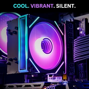 NOVATECH Phantom - Prebuilt Gaming PC Desktop Computer - Core Xeon i7 3.5GHz - RX580-16GB RAM - 512GB M.2 SSD WiFi/BT, Win 11 - Gaming Computer Tower - Pre Built PC Gaming - (White)