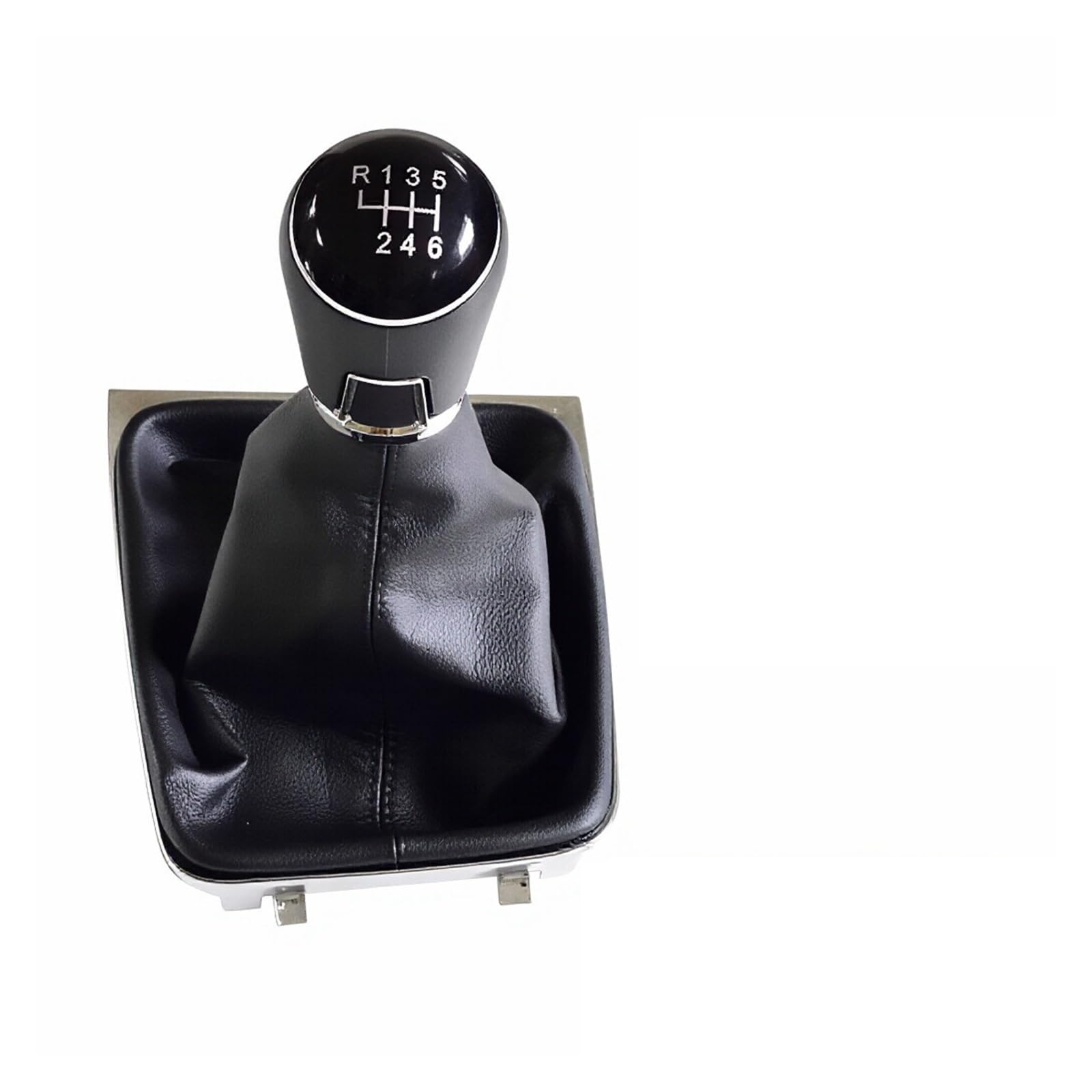 Srvsqtptvk 6 Speed Car Shift Knob For Golf 7 Mk7 For Gti For Gtd 2013-2018 Lhd Manual Gear Shift Knob Pu Gaiter Boot 5/ 12Mm(6 Speed)