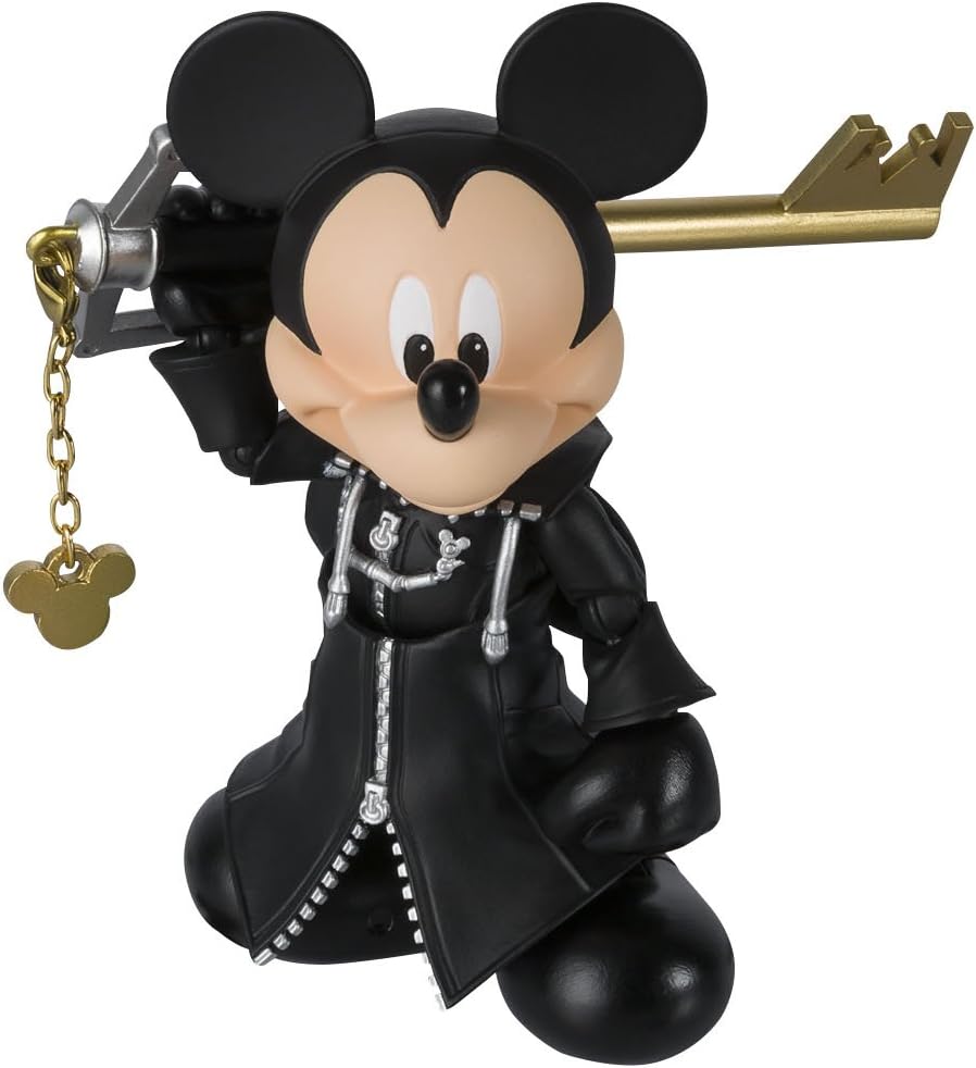 TAMASHII NATIONS Bandai S.H.Figuarts King Mickey Kingdom Hearts II (Amazon Exclusive) Action Figure