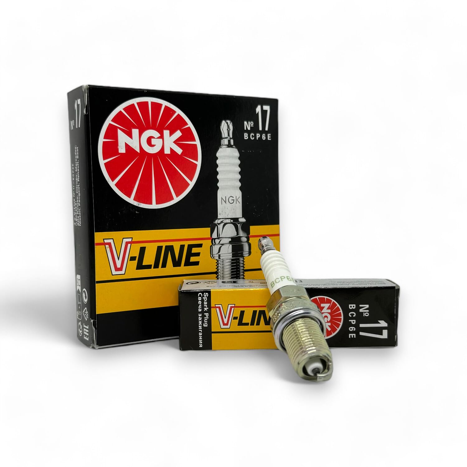 6x Zündkerzen V-Line Von NGK Passt Für Mercedes SL R129 280