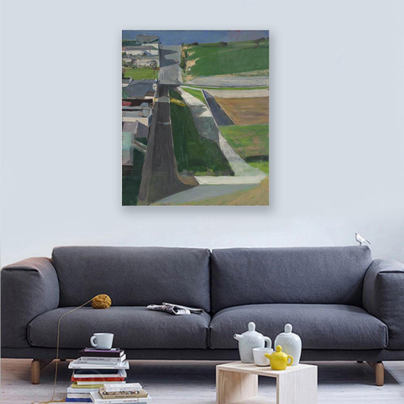 Amazon.co.jp: 有名な絵画リチャード・ディーベンコーンキャンバスに
