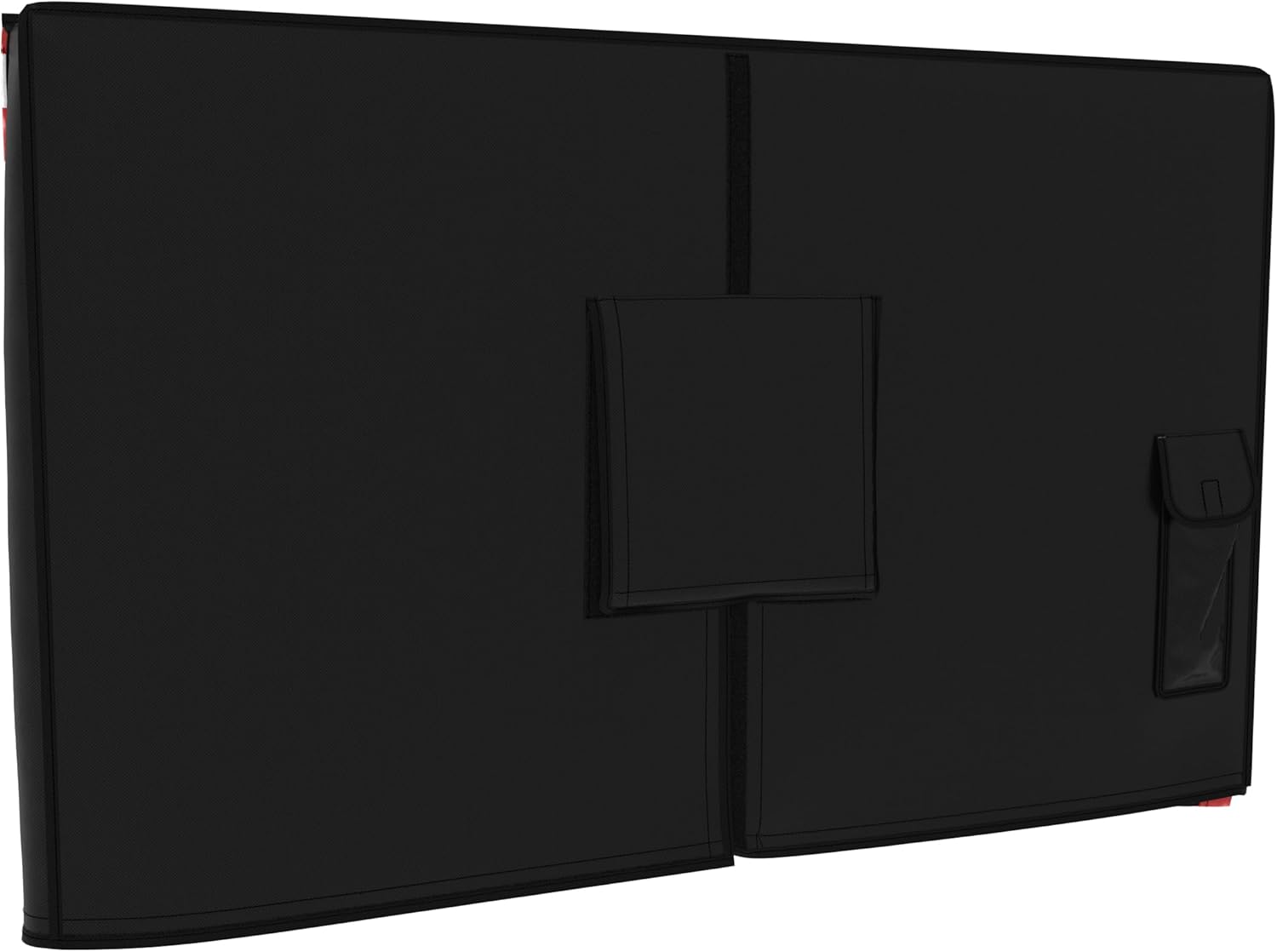 Outdoor 75"-78" TV Set Cover,Scratch Resistant Liner Protect LED Screen Best-Compatible with Standard Mounts and Stands (American Flag)