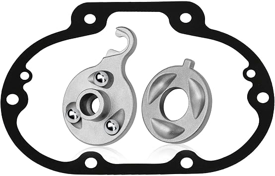 Motorcycle Easy Lever Pull Power Clutch Kit Compatible with Harley Davidson Big Twin1987-2017 & 2018-2024 M8 Mechanical Clutch Models W/Clutch Release Cover Gasket