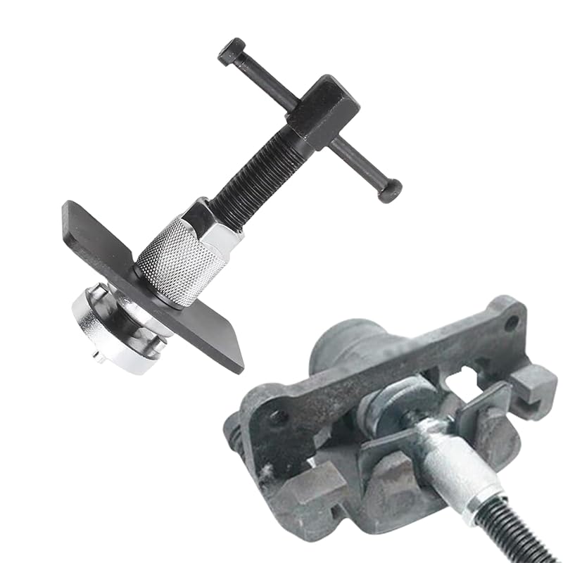 ASUBHA Ferramenta para Recuo e Compressão de Pistão de Pinça de Freio, 3 Peças