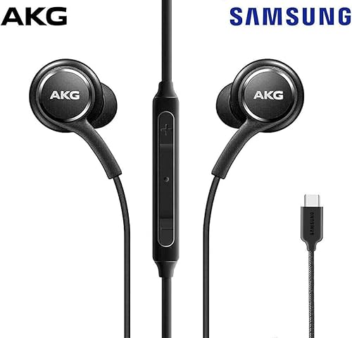 Miniatura 3 de SAMSUNG AKG - Auriculares intrauditivos USB tipo C con control remoto y micrófono para Galaxy A53 5G, S22, S21 FE, S20 Ultra, Note 10, Note 10+, S10