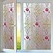 OstepDecor Red Rose Static Cling Privacy Decorative Window Films 23.6" x 78.7"
