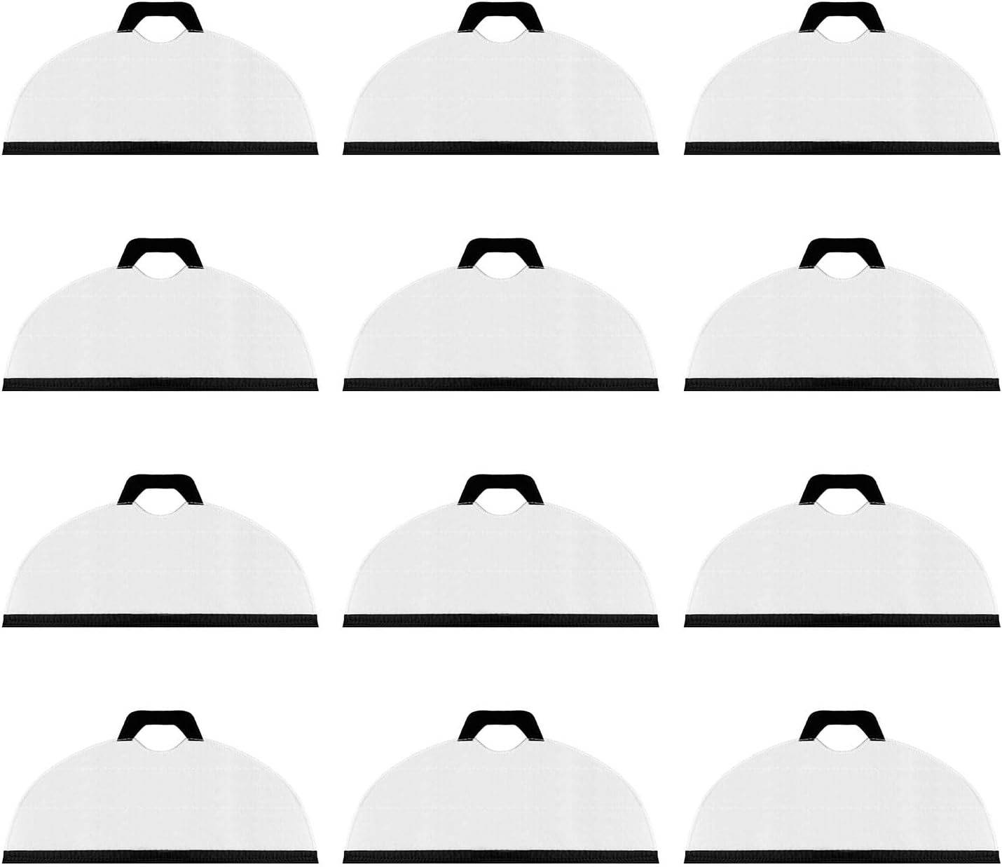 Vacuum Cleaner Replacement Pads Washable Mopping Pads Mop Pad Fiber Material Vacuum Cleaner Spare Part For RV2001 2002WD Replacement Mopping Pads