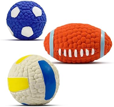 Amazon Alincoo 犬用噛むボール 音の出る犬用おもちゃ ３点セット 小型犬用 ｓサイズ Alincoo ボール 通販