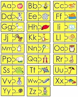 Alphabet Puzzle Matching Felt Figures for Flannel Board ABC