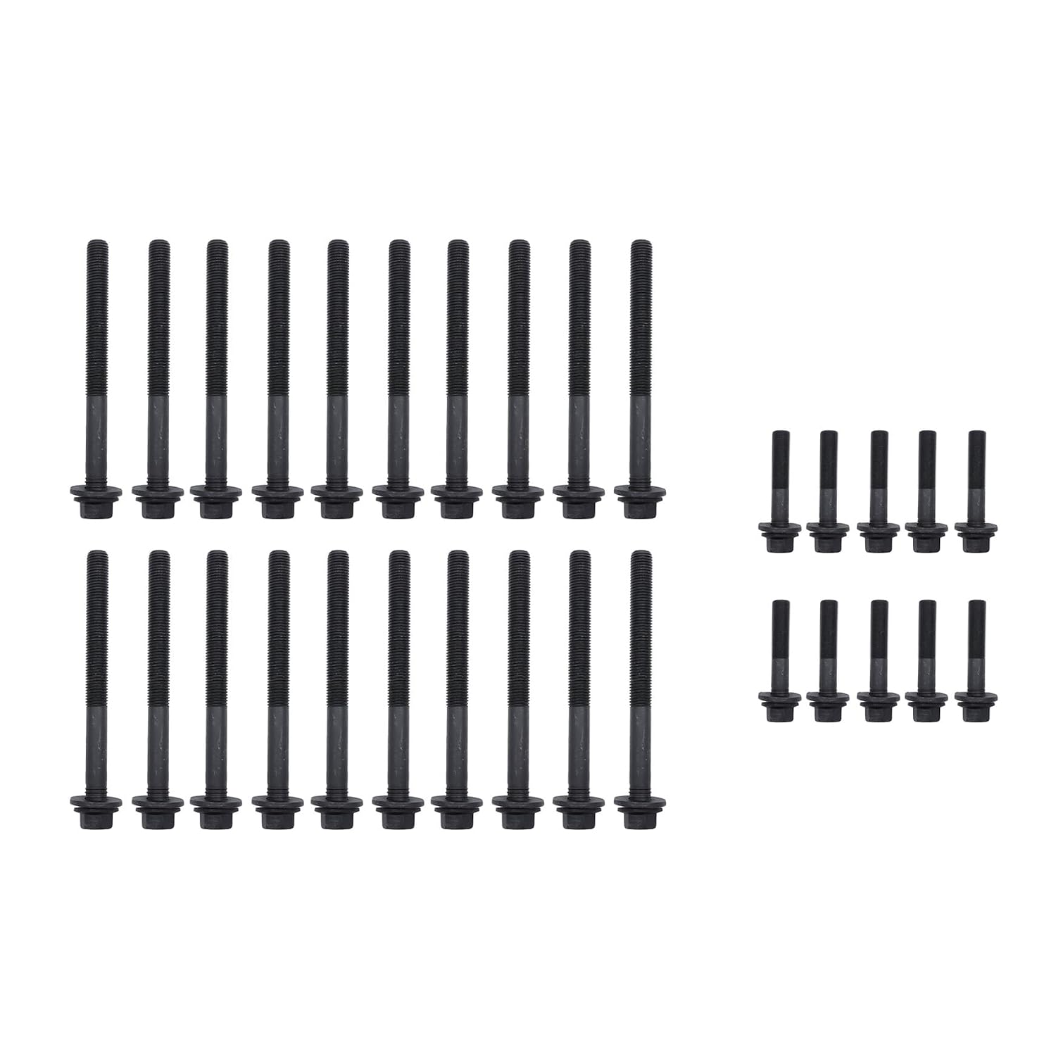 Silscvtt Piston Rings Set Connecting Rods Gasket Set and Timing Kit Replacement for Ram 1500 2500 3500 2009-2015 Replacement for Durango 2009-2015 5.7L HS26423PT