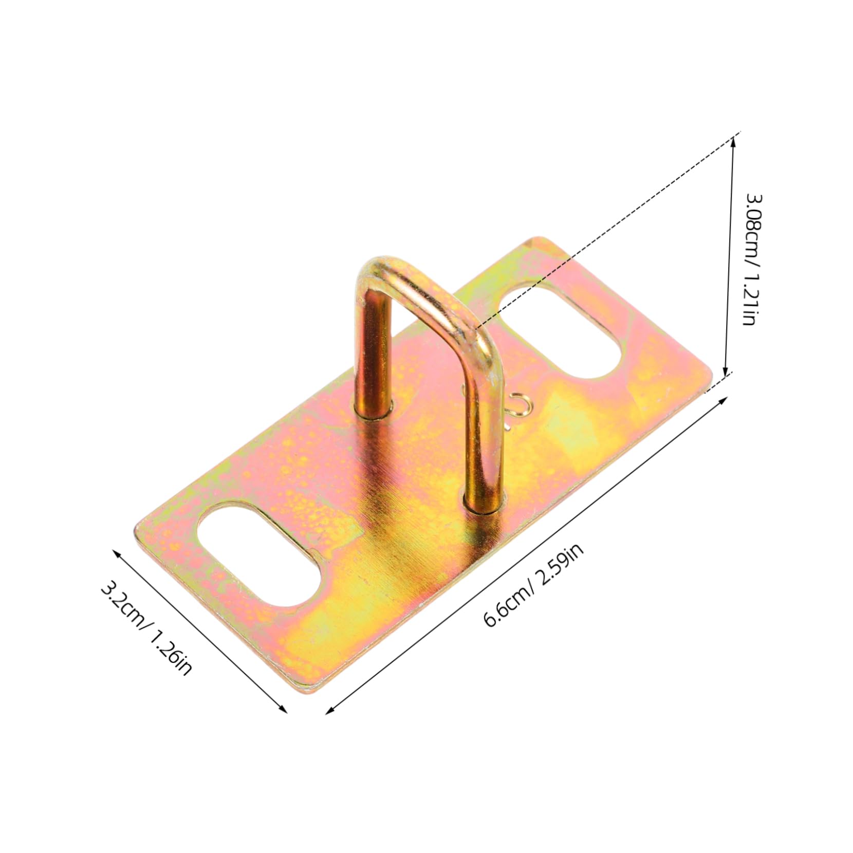 DECHOUS 8pcs Replacement Electric Motorcycle Seat Lock: Metal Hook Buckle for Scooters & Motorbikes Easy Install Secure Protection Alloy Construction - Motorcycle Part