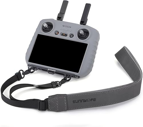 Miniatura 5 de FSIDIWT Funda protectora de silicona RC 2 para accesorios DJI Mini 4 ProAir 3, funda protectora compatible con mando a distancia DJI RC 2 (negro)