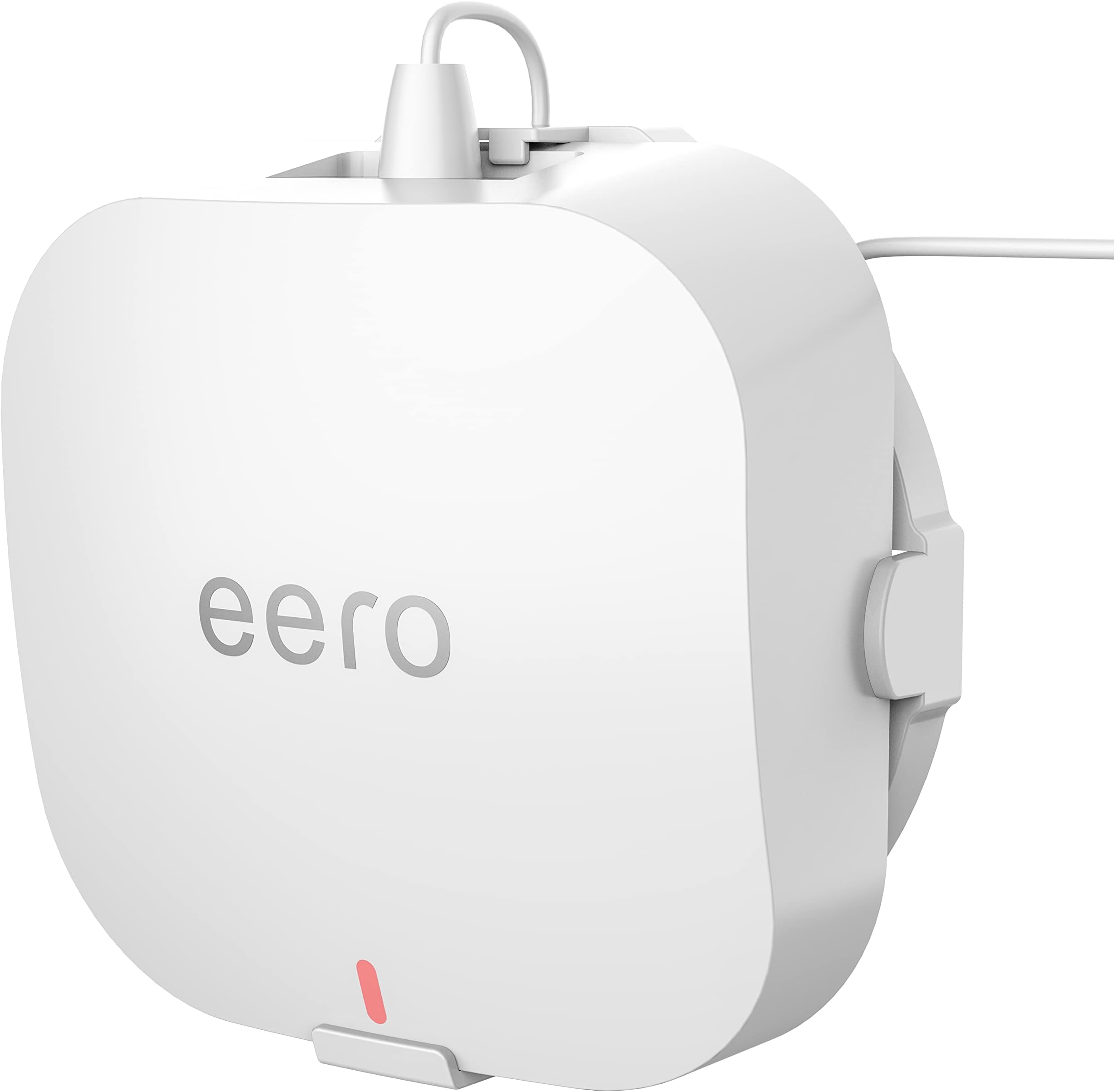For Eero Pro 6E / Eero Pro 6 Home WiFi System Simple and Robust Wall Mount Stand Mount for Eero Pro 6E Tri-Band Mesh Wi-Fi 6 System, No Messy Cable (2 Pieces, White) JYP7