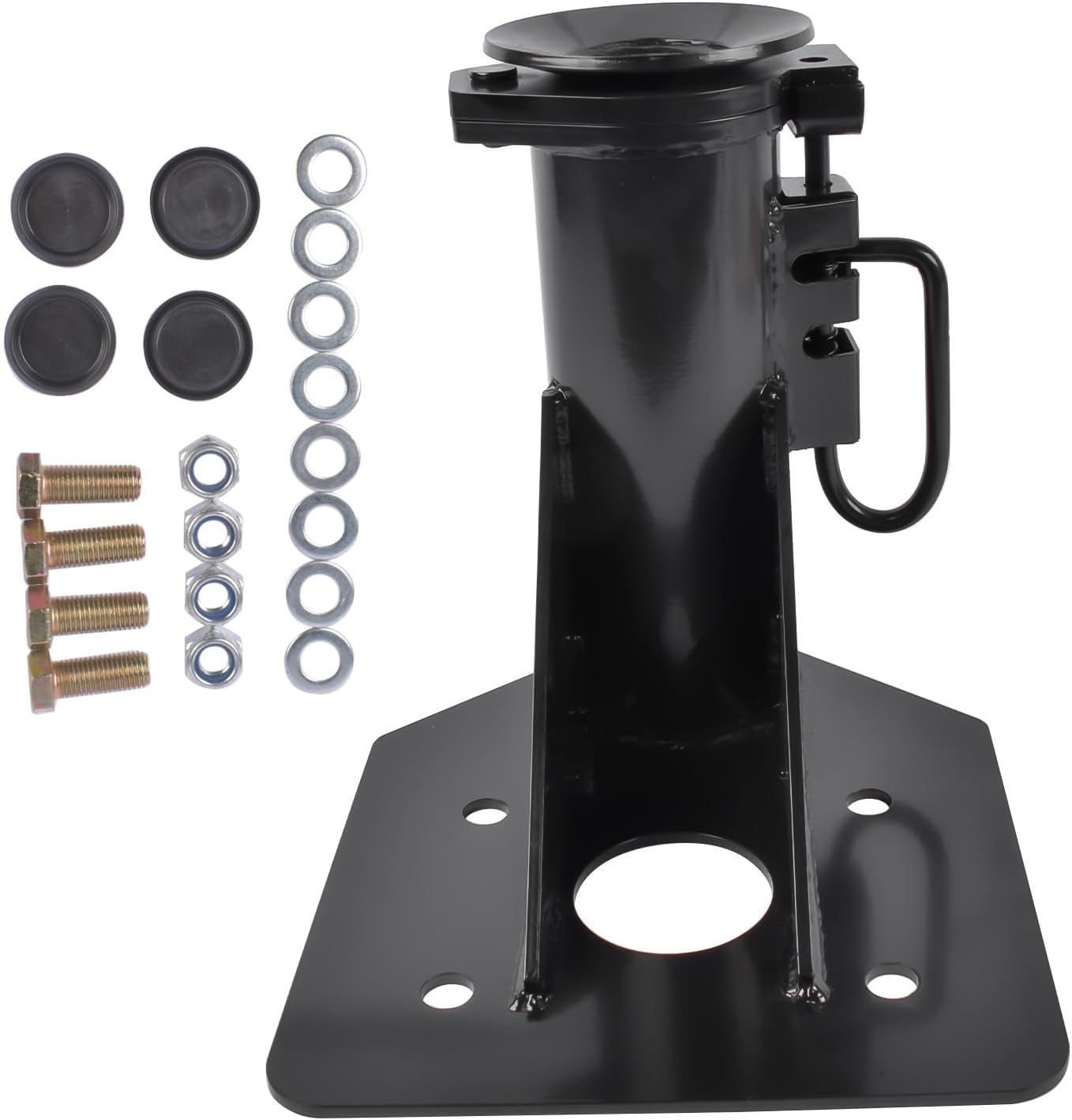 5th Wheel to Gooseneck Adapter 12" with 7 3/4" Forward Offset Replacement for Most ‎Truck, Trailer, RV, Camper AKWH