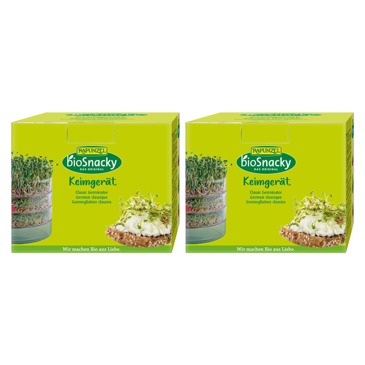 Rapunzel Keimgerät Original bioSnacky (2 x 1 Stk)