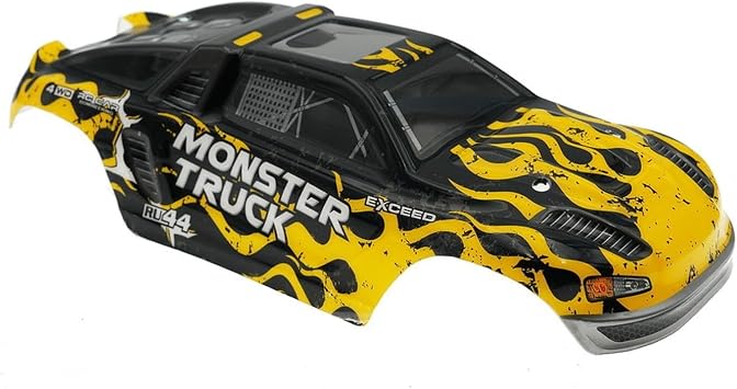 RC Body, RC Car Cover, 1/16 Scale, Universal, High-speed 4WD, DIY Vehicle Body, Easy to Assemble, with Pin