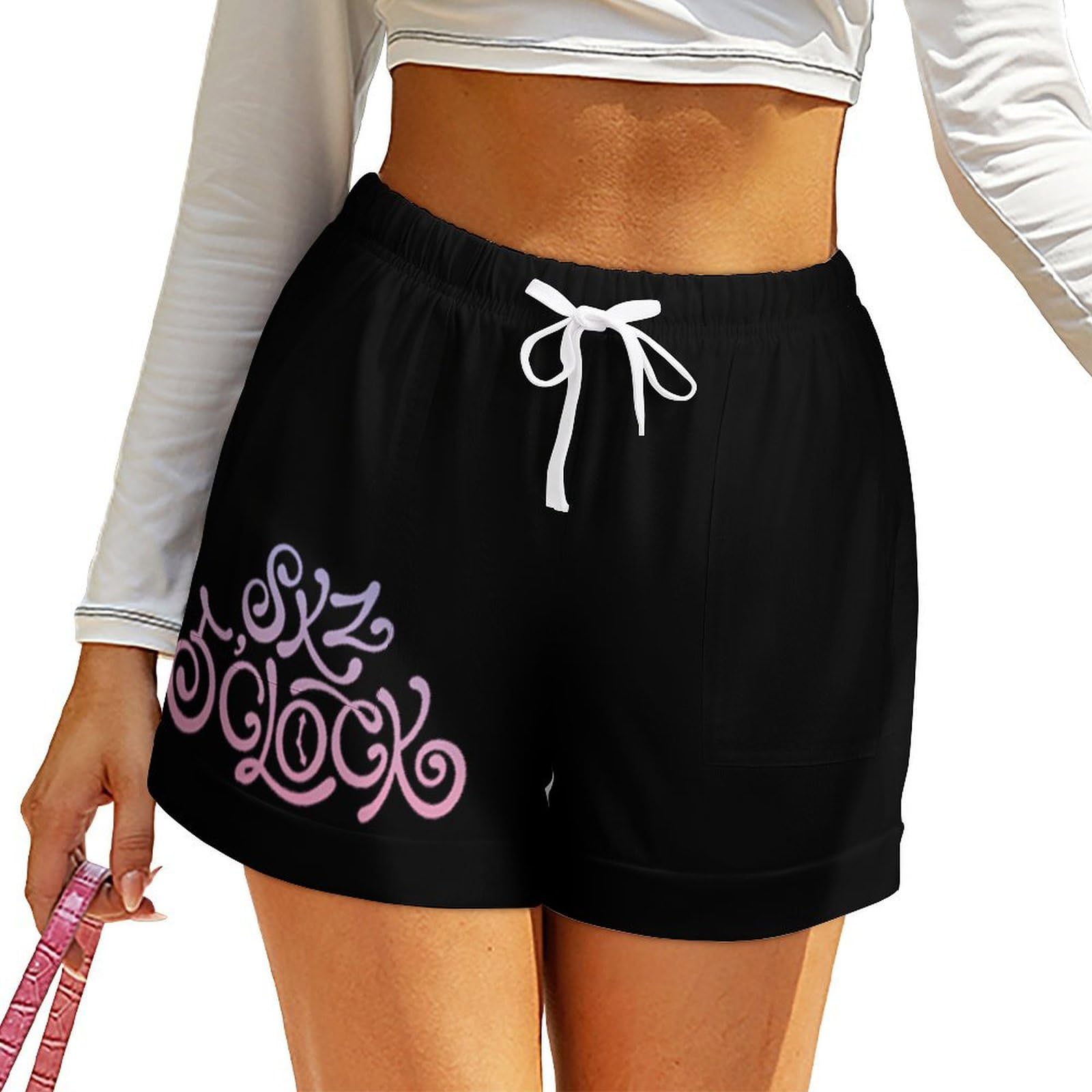 Damen Shorts-Anime Style Harajuku Motiv, Bequeme Shorts als Fanartikel