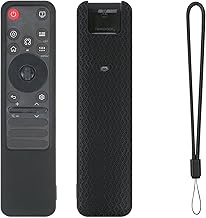 FTRONGRT Case Compatible with LG MR25GA, Anti-drop, Anti-Shock, Ultra-thin and Lightweight Soft Silicone Remote Control Protective Case Black